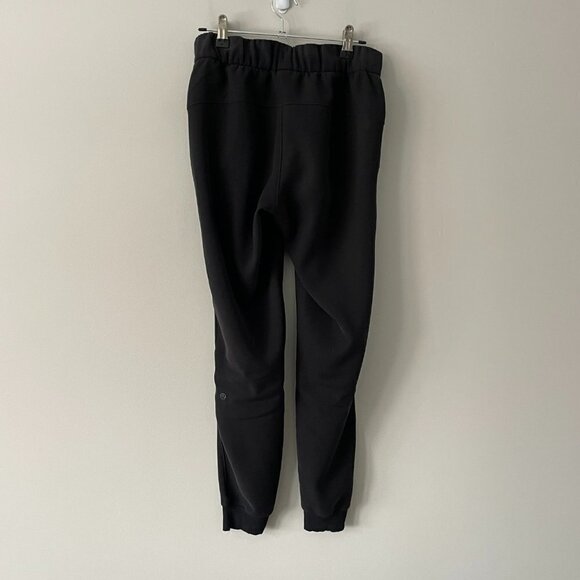 Lululemon On The Fly Jogger Pull On Mid Rise Drawcord Waist Casual Black 2 - Picture 3 of 7